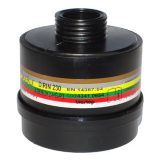 Ekastu Mehrbereichs-Kombifilter Dirin 230 A2B2E2K2 Hg-P3R D