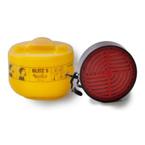 Ekastu Safety appareil de filtration d'évacuation BLITZ 5