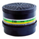 Ekastu Safety Filtre combiné Polimask 230, ABE2K1 P3 R D, 258-1