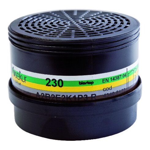 Ekastu Safety Filtre combiné Polimask 230, ABE2K1 P3 R D, 258