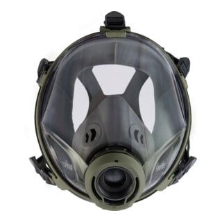 EKASTU Safety Masque intégral C701 Classe 3 olive/noir