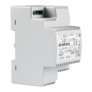 ekey Bloc d'alimentation encastrable REG 230VAC/12VDC/2A 100205