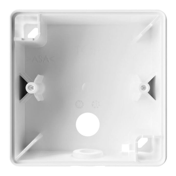 ekey Boîtier apparent module de base 1 voie blanc 203304