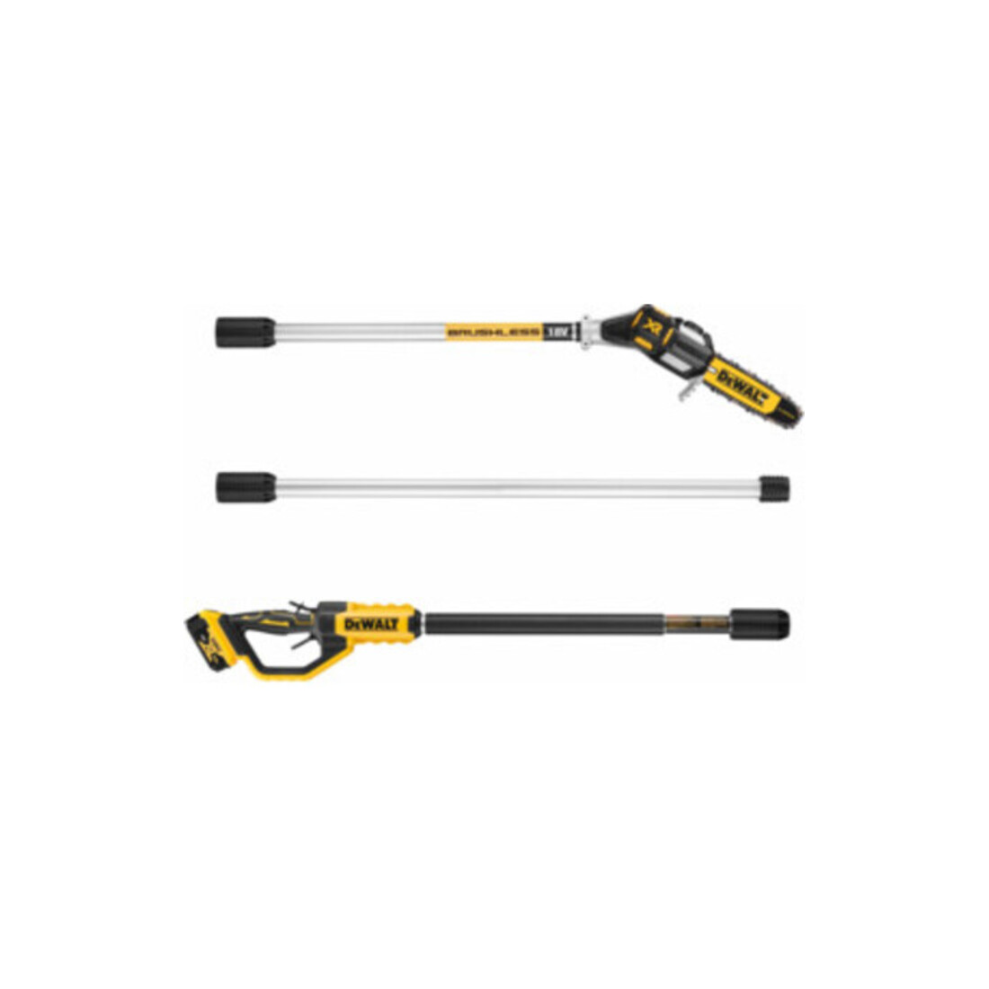 Elagueuse sur perche sans fil DEWALT 18 volts version de base DCMPS567N-XJ