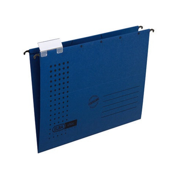 ELBA Hängemappe chic ULTIMATE 100560169 DIN A4 d.bl 5 St./Pack.