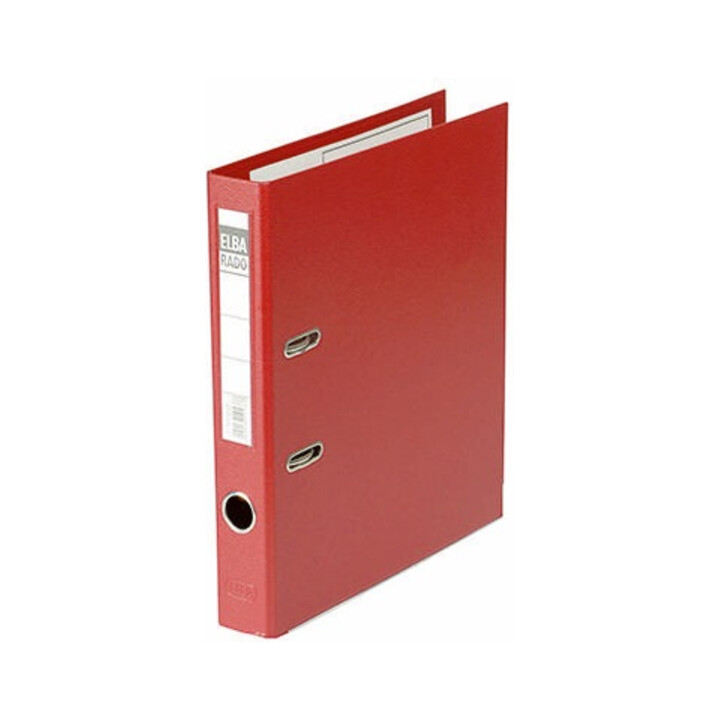 ELBA Ordner ELBAradoplast 100022623 DIN A4 50mm PVC rot