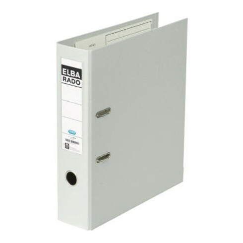 ELBA Ordner ELBAradoplast 100022629 DIN A4 80mm PVC grau