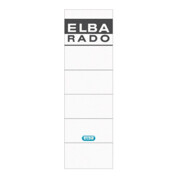 ELBA Ordneretikett 100551826 breit/kurz sk weiß 10 St./Pack.