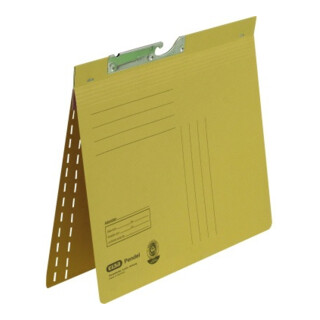 ELBA Pendelhefter 100560094 DIN A4 kaufm. Heftung 250g Karton gelb