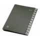 ELBA Pultordner 400001019 DIN A4 A-Z PVC schwarz-1