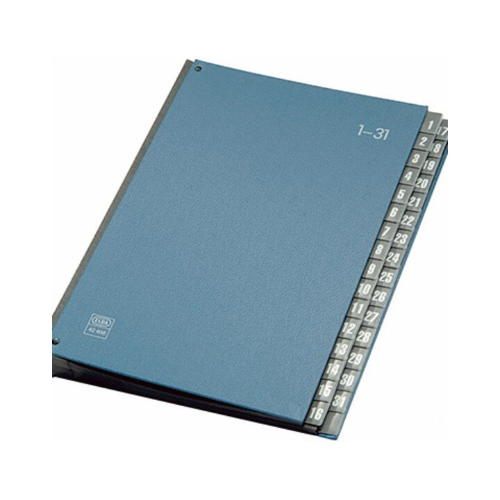 ELBA Pultordner 400001963 DIN A4 1-31 PVC blau