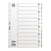ELBA Register divide 400013900 Jan.-Dez. DIN A4 12Blatt PP weiß-1