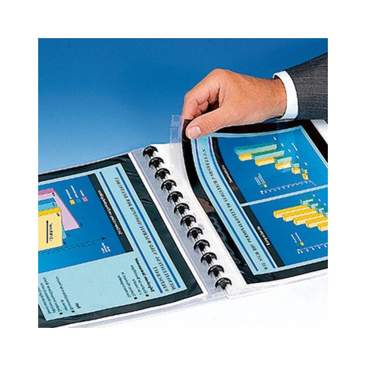 ELBA Ringmappe manageMe 100205607 DIN A4 PP anthrazit +25Hüllen