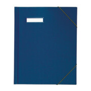 ELBA Umlaufmappe colors 100420821 DIN A4 PVC Eckspanngummi blau