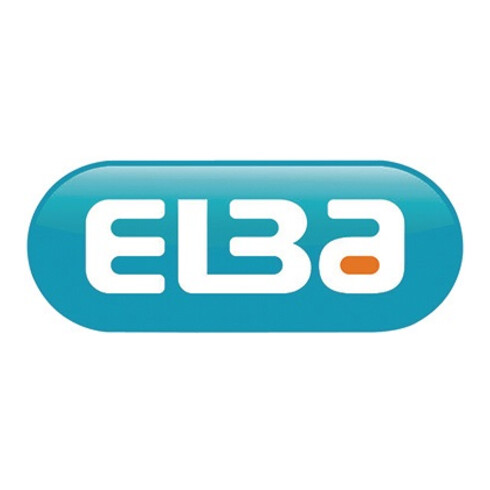 ELBA Umlaufmappe colors 100420824 DIN A4 PVC Eckspanngummi schwarz