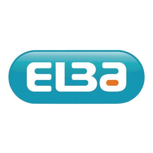 ELBA Unterschriftsmappe 400001002 DIN A4 20Fächer PVC schwarz