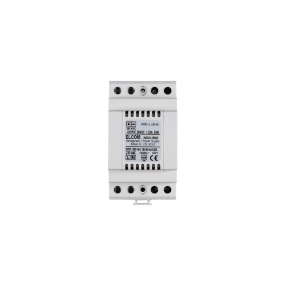 Elcom Alimentation i2-Bus, pour BSV-500 NGV-500