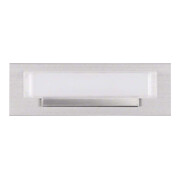 Elcom Bouton d'appel avec plaque nominative AVZ-REB LED EB Alu REH032Y-1
