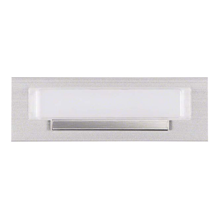 Elcom Bouton d'appel avec plaque nominative AVZ-REB LED EB Alu REH032Y