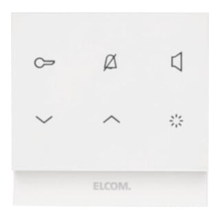 Elcom Innenstation-Audio eckig2Dpolarws glänz REK221Y