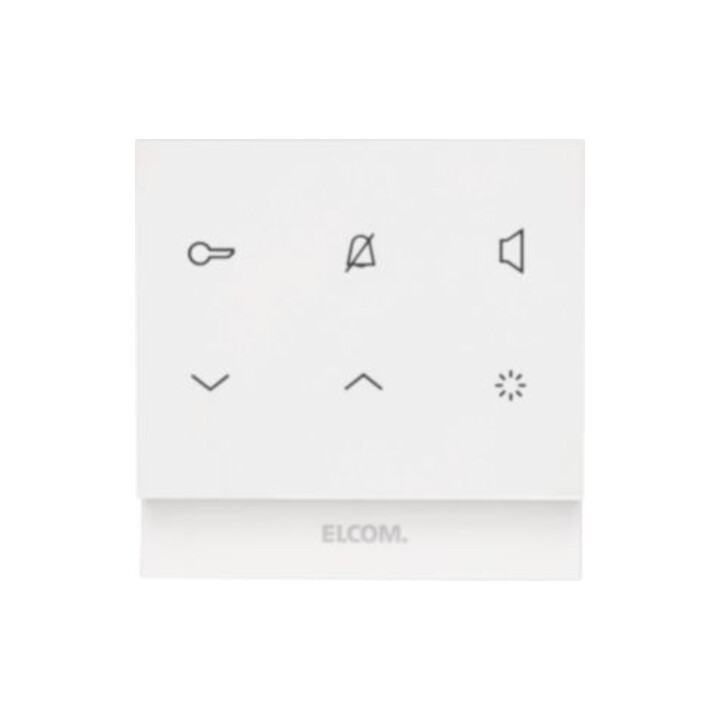 Elcom Innenstation-Audio eckig2Dpolarws glänz REK221Y