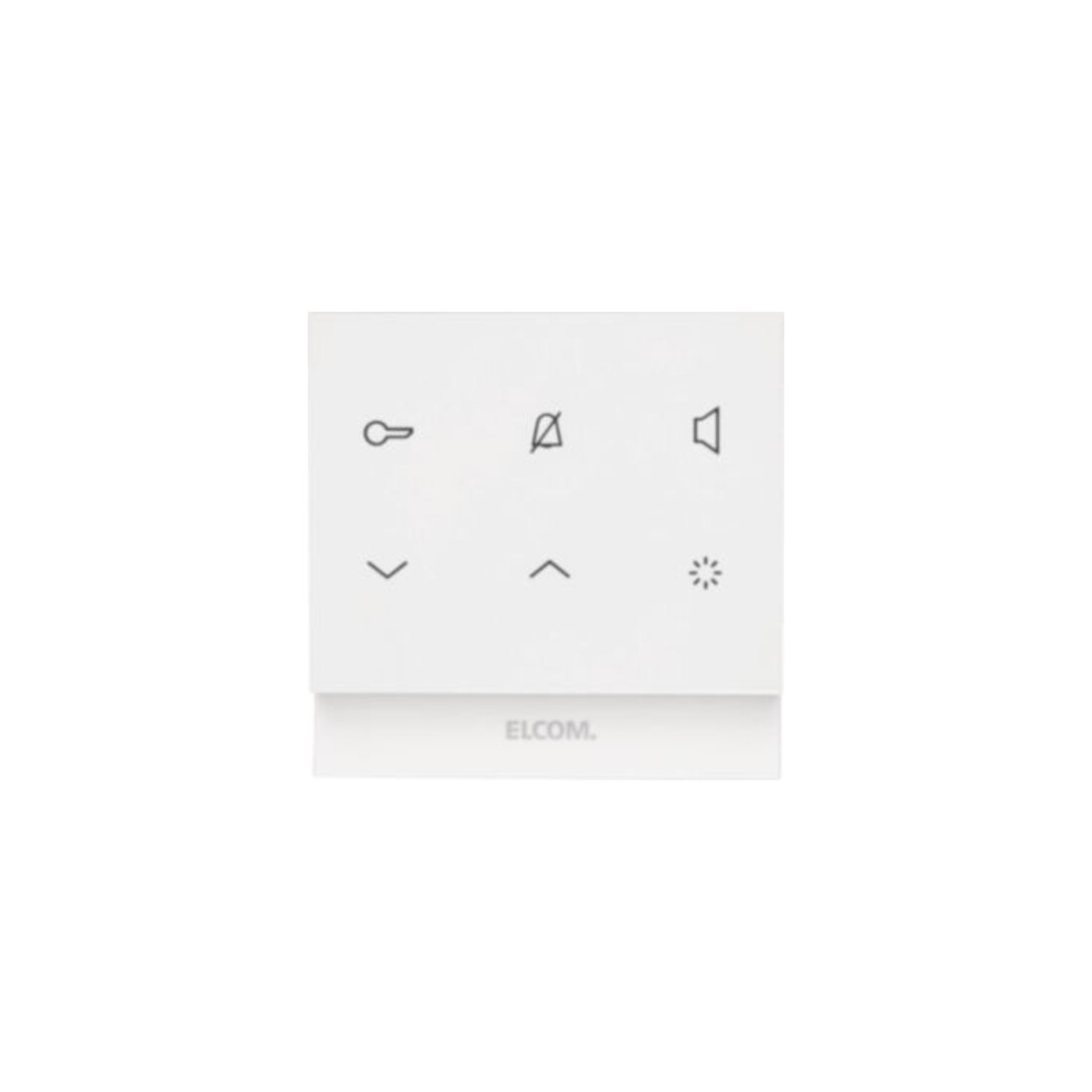 Elcom Innenstation-Audio eckig2Dpolarws glänz REK221Y