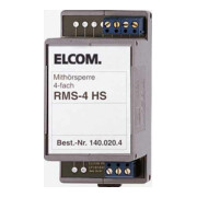 Elcom Mithörsperre pour 10 participants RMS-10 HS-1