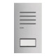 Elcom Station audio pour porte 1/1 2D inox ONE REQ001Y