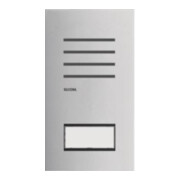 Elcom Station audio pour porte 1/1 2D inox ONE REQ001Y-4