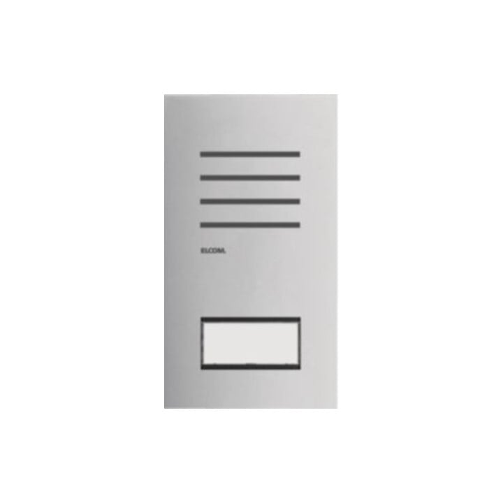 Elcom Station audio pour porte 1/1 2D inox ONE REQ001Y