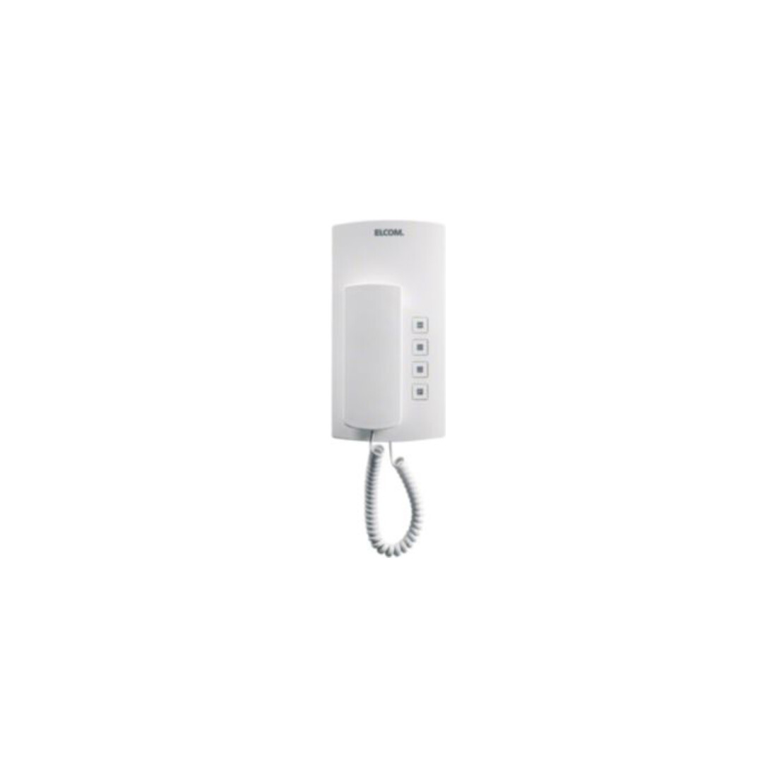 Elcom Téléphone audio domestique i2-Bus, blanc BHT-200 ws