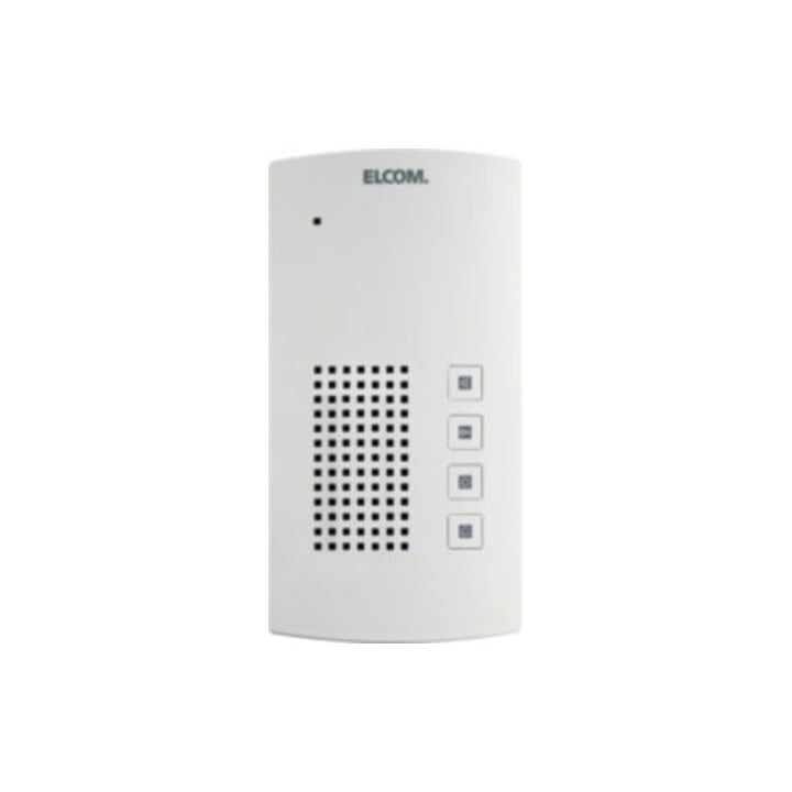Elcom Téléphone mains libres pour maison i2-Bus, blanc BFT-200