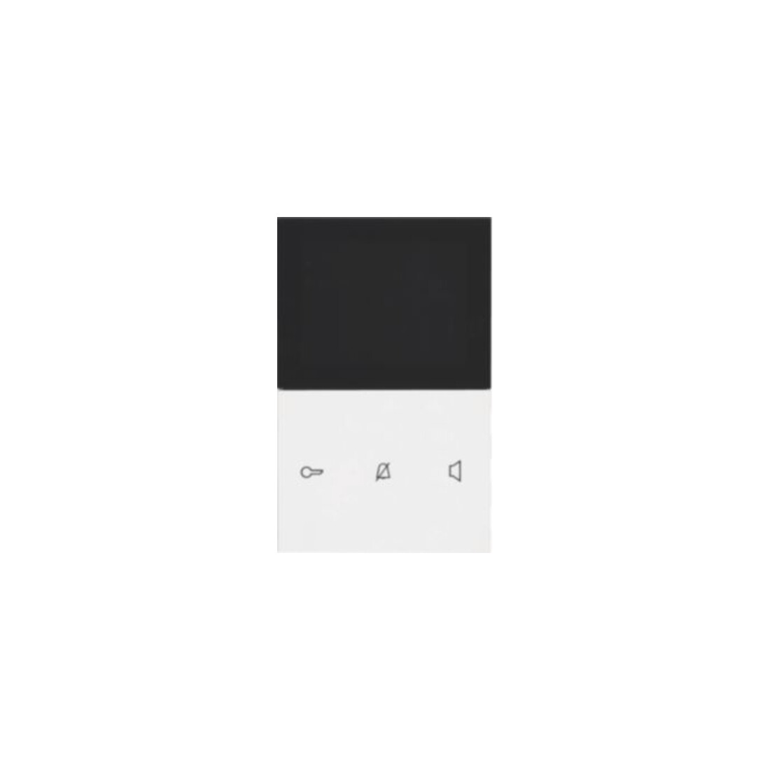 Elcom Video-Innenstation Komfort AP 2Draht pws/glänz REA661Y