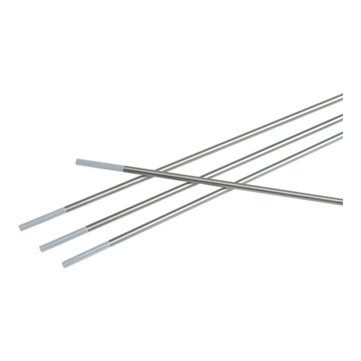 Électrode en tungstène WC 20 D. 3,2 mm L. 175 mm gris