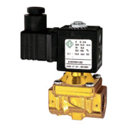 Electrovanne RIEGLER 2/2 voies MS NC servo-assistée 24 V DC G 1/2 G 1/2 G 1/2-1