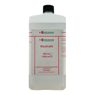 Elektrolyt Neutralit 1l Flasche CONZELMANN