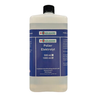 Elektrolyt Polier 1l Flasche CONZELMANN