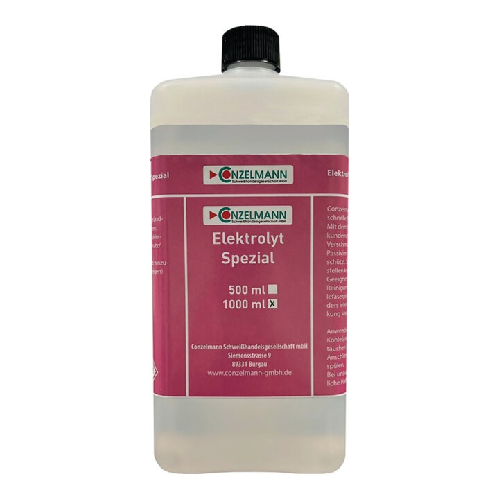 Elektrolyt Spezial 1l Flasche CONZELMANN