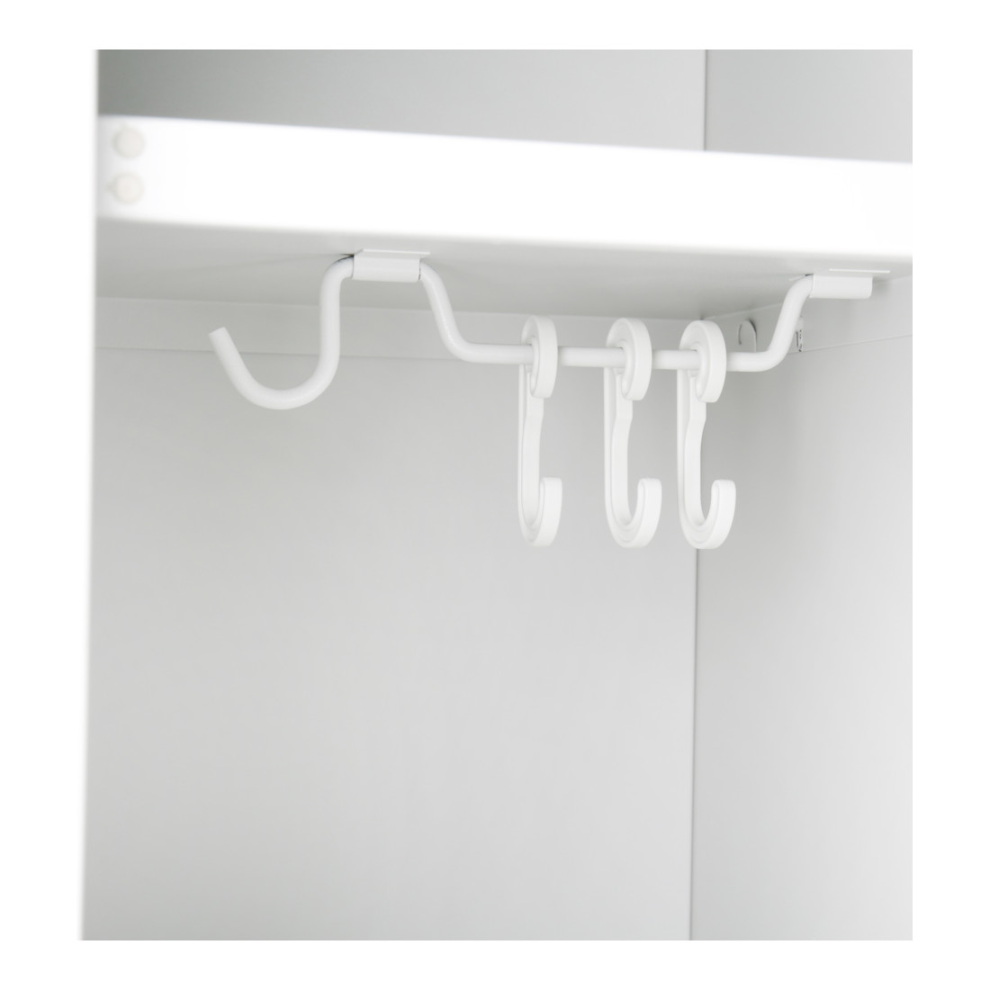 Élément complémentaire pour armoire-vestiaire STIER Basic 1800x300x500 mm, gris clair