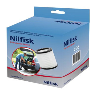 Élément de filtre D=174 x 145mm lavable Nilfisk