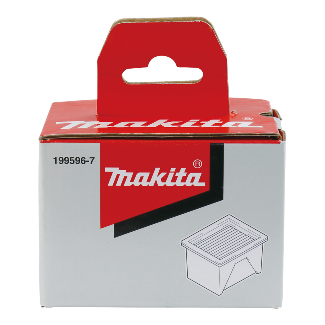 Élément filtrant Makita HEPA 199596-7