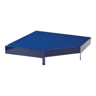 LOGS Élément d’angle LOGS 260 H130×I540×P390mm bleu RAL 5022