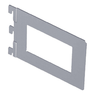 Element System Bücherbügel weißalu.B.143mm T.118mm