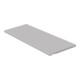 Element System Tablette en acier B.800mm T.300mm STA aluminium blanc.-1