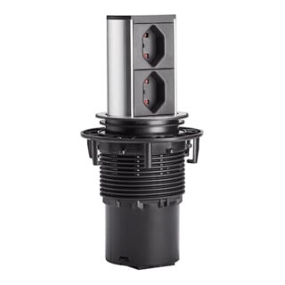 ELEVATOR Bloc multiprise 2xCH T23 courant 2,0 m 928.024