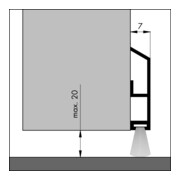 ELLEN ADS-B Robust, z. schrauben Alu, silber DIY Progr.,L 1000mm-5
