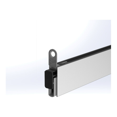 ELLEN Autom.Türbodendichtung EllenMatic Slim m. Montagew., silber,L708