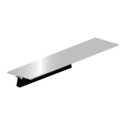 ELLEN DBS Invisible, pour vis, alu, argent DIY Progr., L 1000 mm-1