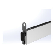 ELLEN EllenMatic Slim Joint de seuil automatique avec cadre de montage, argent, L708-1