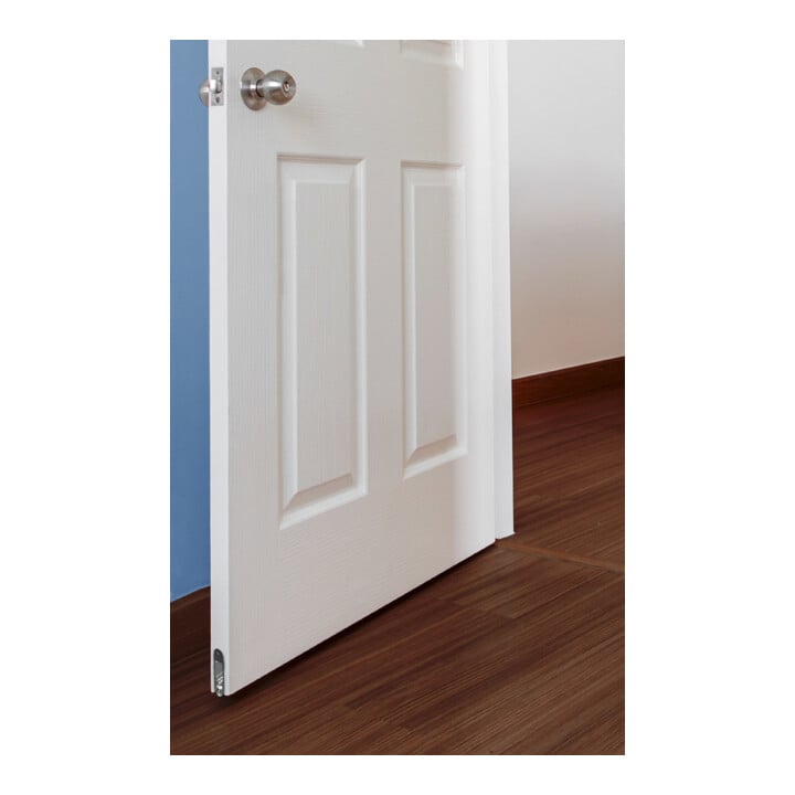 ELLEN EllenMatic Uni-P Joint de seuil de porte automatique avec fixation, argent, L708